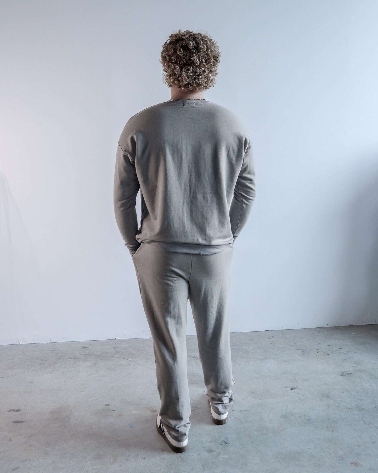 The Tailored Sweatpant in Grey