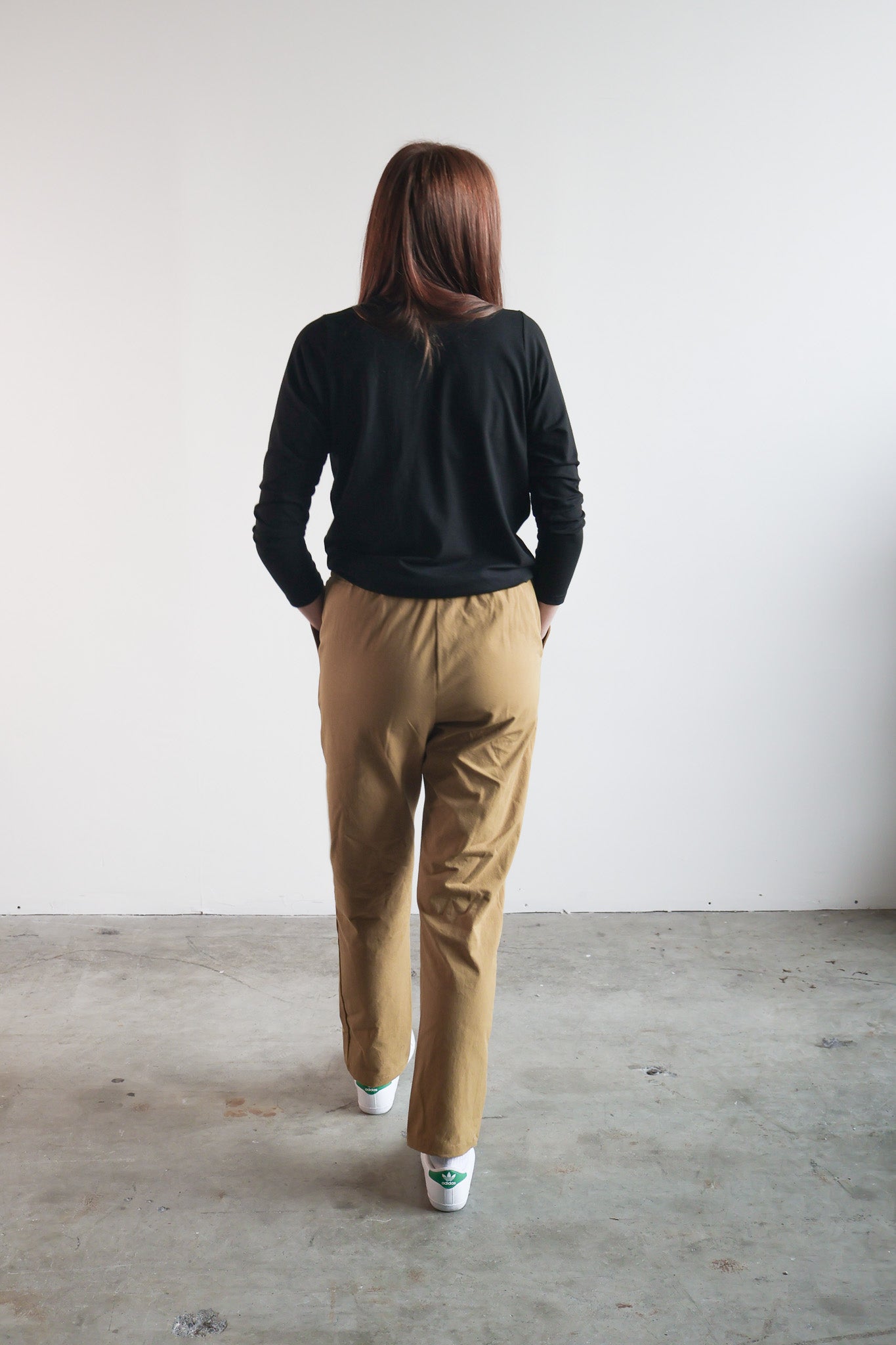 The Relaxed Organic Cotton Pant in Honey