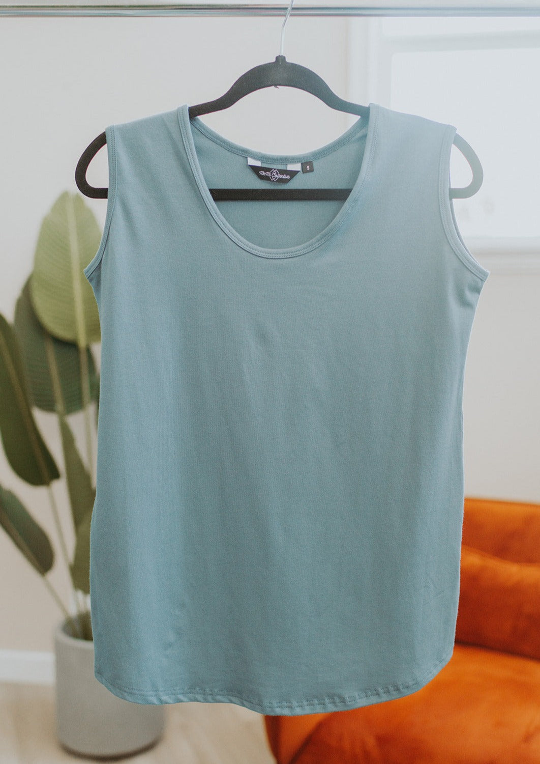 The Perfect Cap Sleeve Tank in Pond